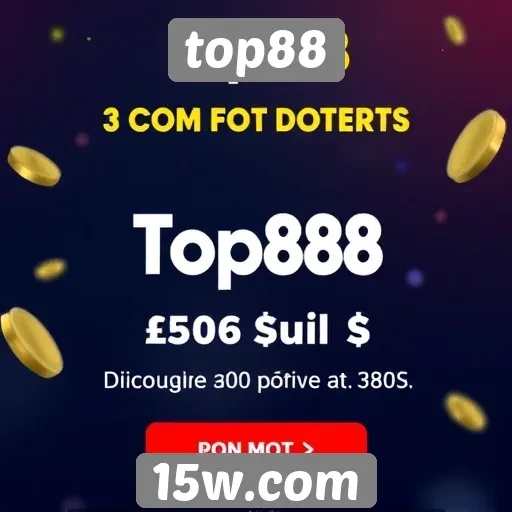 Promoções e bônus disponíveis no top88